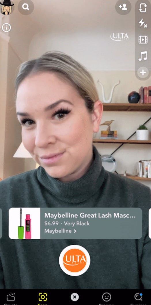 How to shop with Snapchat's new Ulta Beauty & MAC Comestics Lenses.