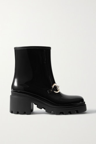 Gucci Trip Horsebit-Detailed Rubber Rain Boots 