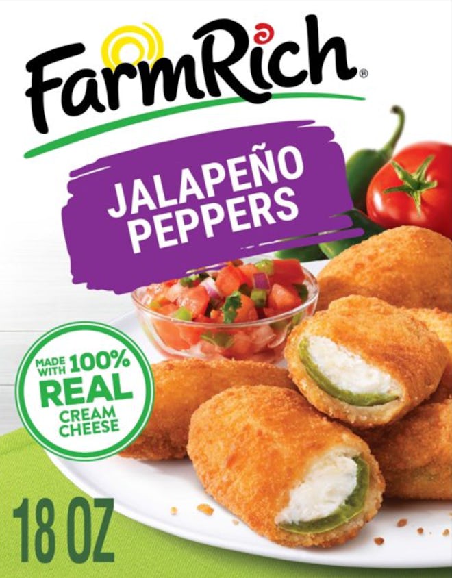 Farm Rich jalapeno poppers are a great Super Bowl appetizer from Walmart.