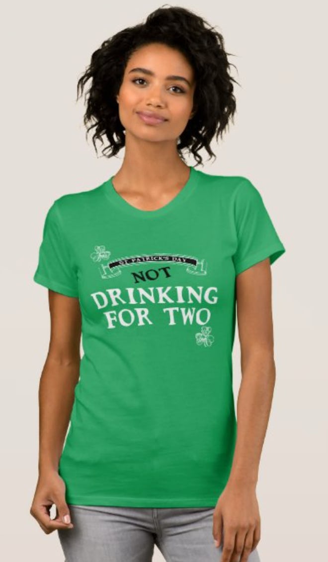 st. patrick;s day maternity shirt