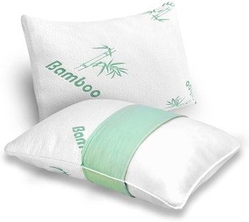 PLX Bamboo Memory Foam Pillows (Set of 2) 