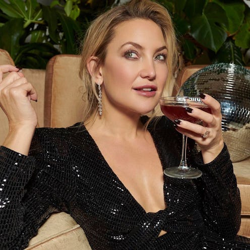 Kate Hudson crimped hair