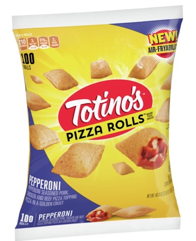 Totino's pizza rolls are a great Super Bowl appetizer from Walmart.