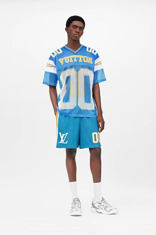 Louis Vuitton made a football jersey that pays homage to a classic NFL ...