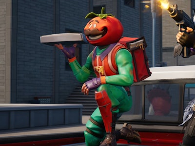 fortnite pizza party item tomatohead screenshot