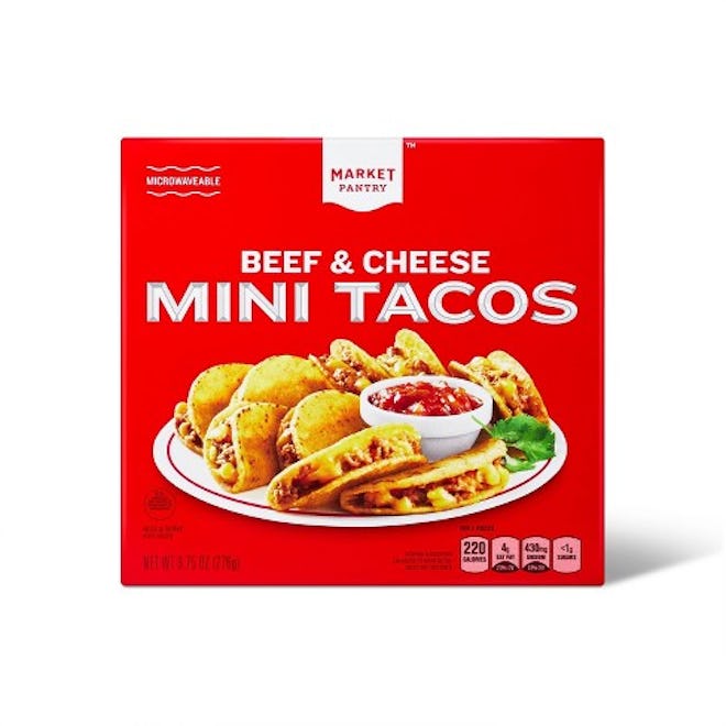 Frozen Beef & Cheese Mini Tacos - 9.75oz