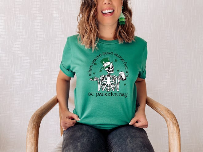 st patrick's day shirt from etsy