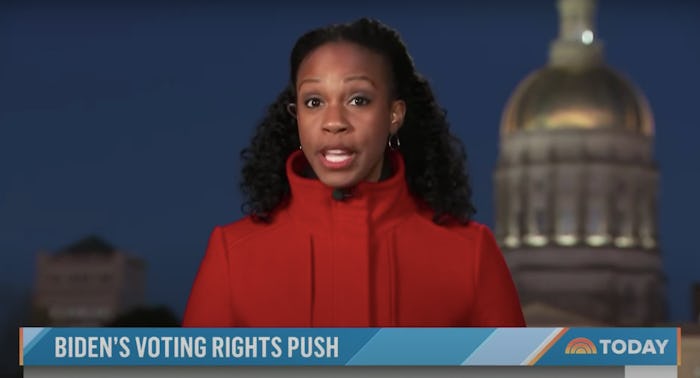 NBC News correspondent Blayne Alexander