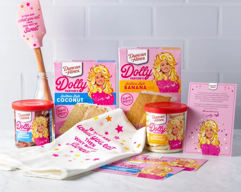 The Dolly Parton Baking Collection brings Southern-inspired cake mixes to your kitchen.