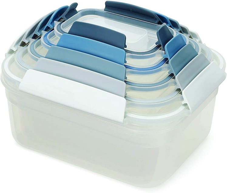 Joseph Joseph Color-Coded Nesting  Food Storage Containers (Set of 5)