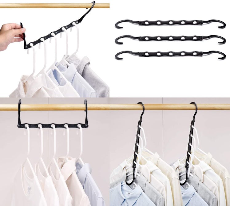 HOUSE DAY Black Magic Hangers (10-Pack)