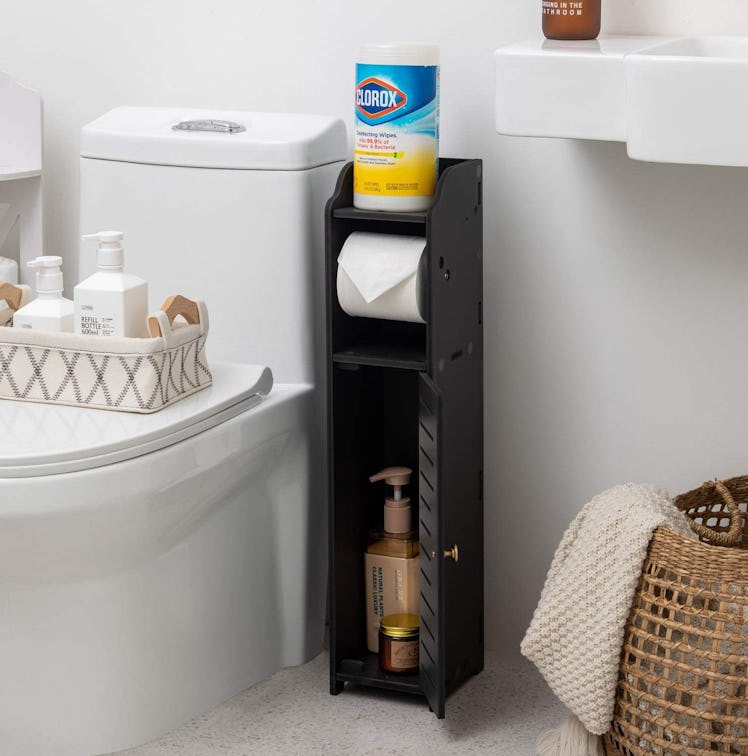 AOJEZOR Toilet Paper Holder Stand