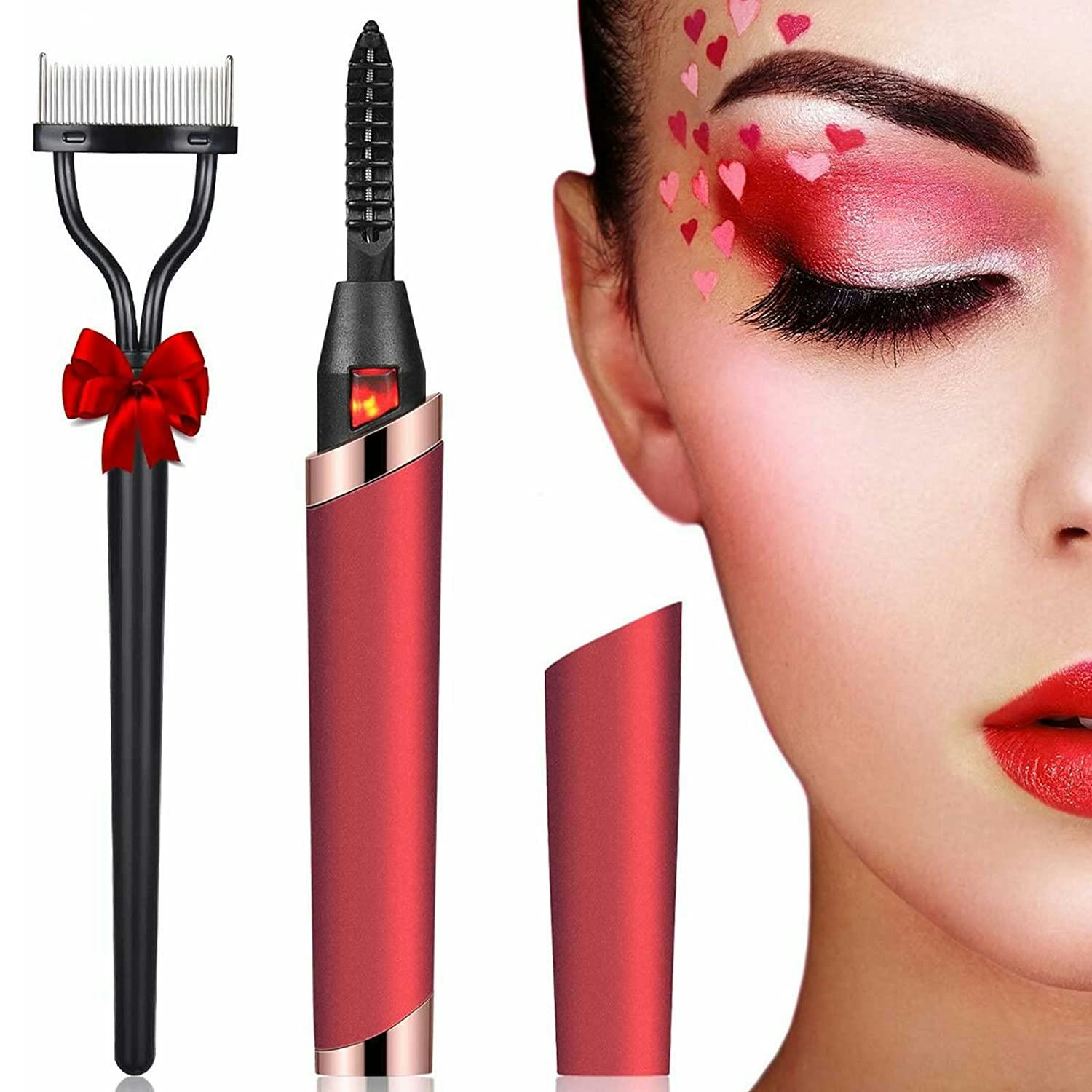 Dust2Oasis Electric Eyelash Curler with Comb