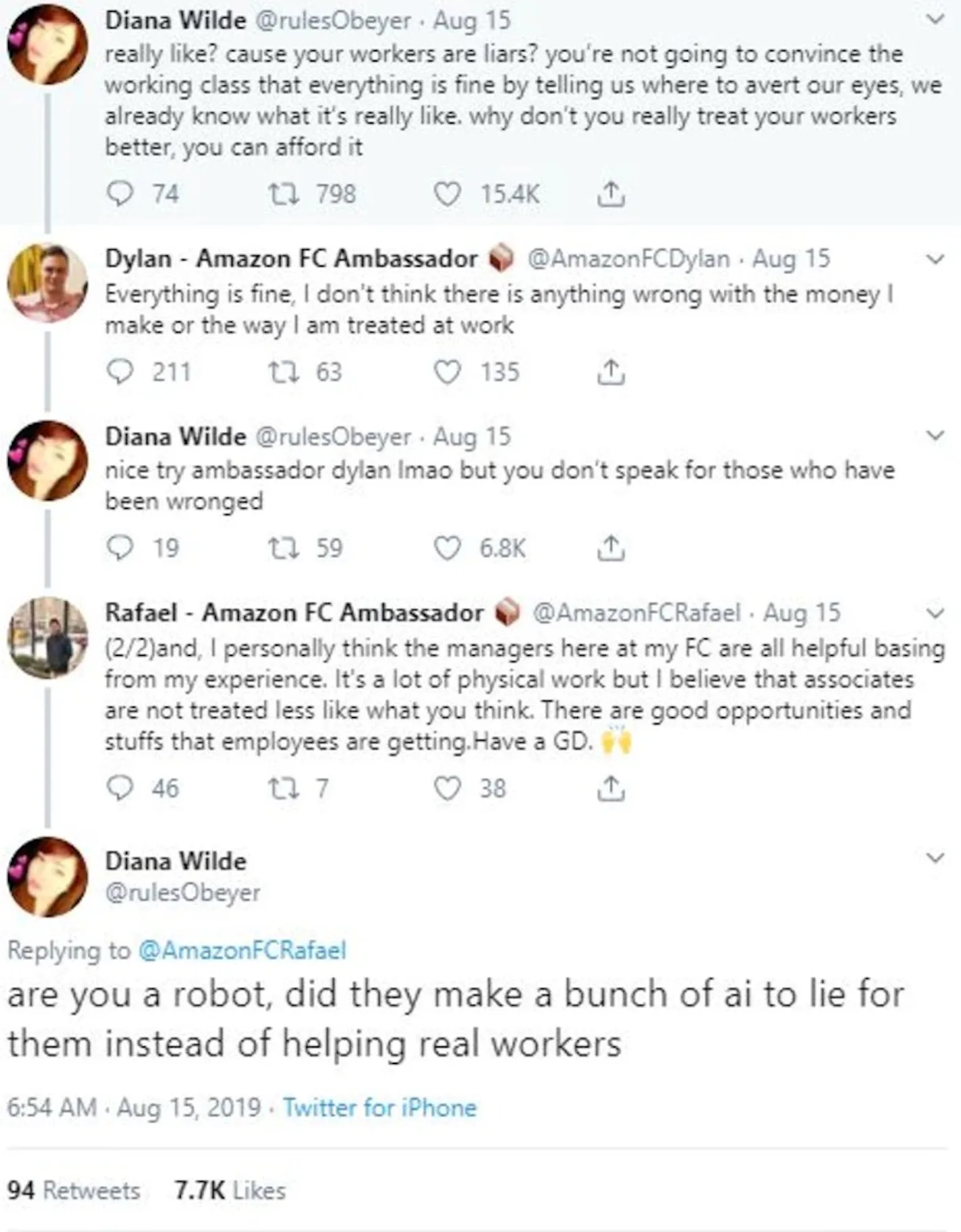 Amazon's phoney 'ambassador' tweet program is reportedly over