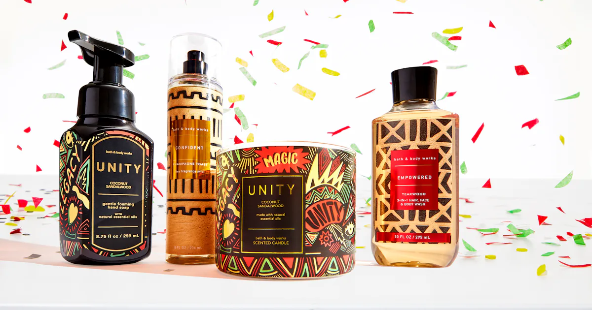 Bath & Body Works Black History Month 2022 Collection Includes 3-Wick
