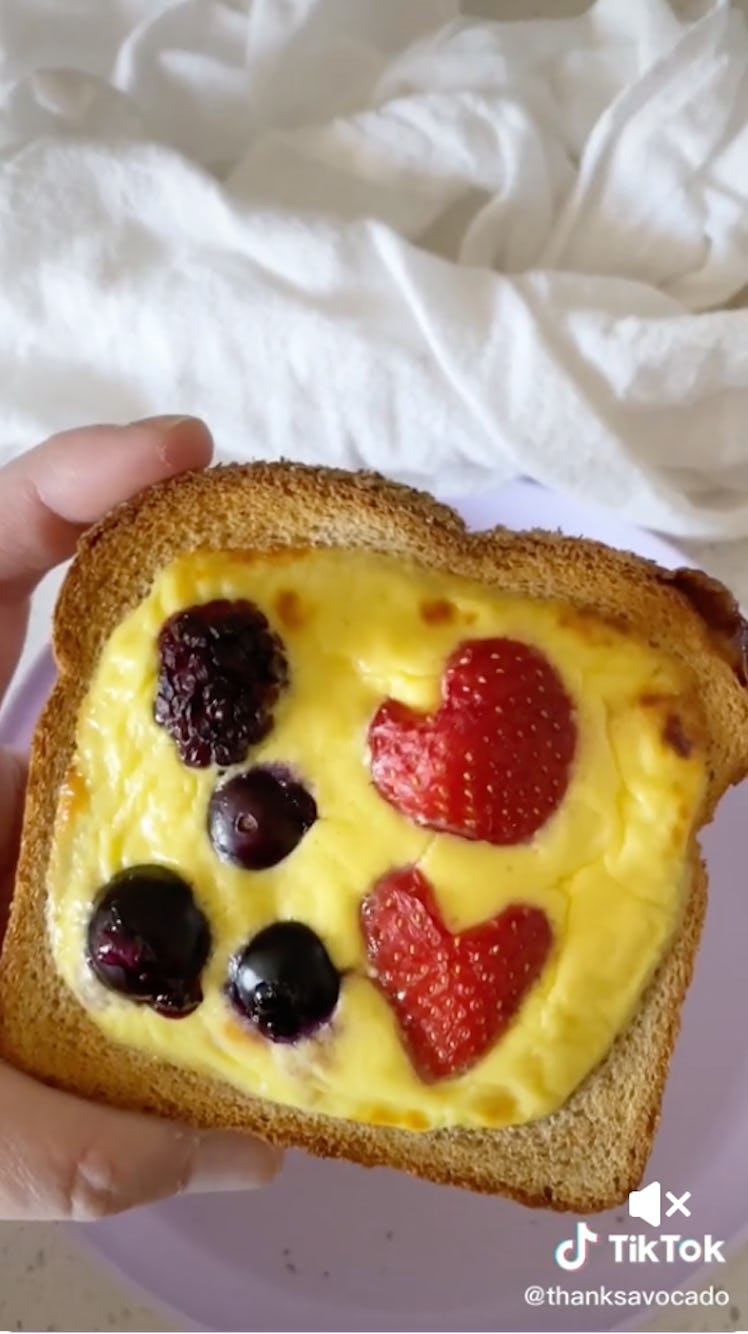 You can make custard toast with this TikTok recipe.