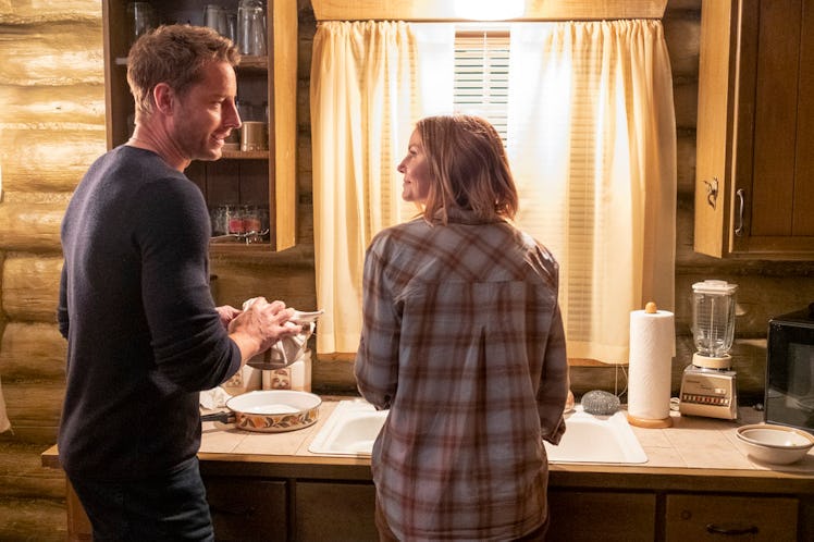 Justin Hartley as Kevin, Jennifer Morrison as Cassidy in This Is Us