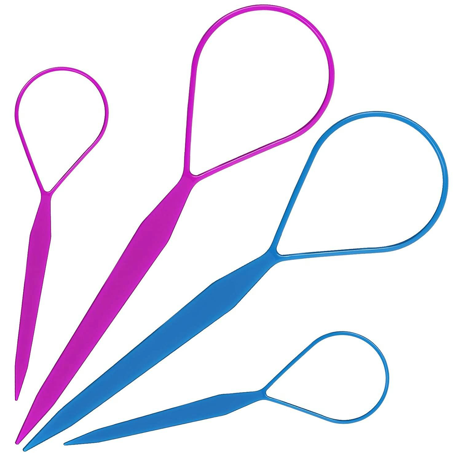 Teenitor 2 Pairs Hair Braid Accessories