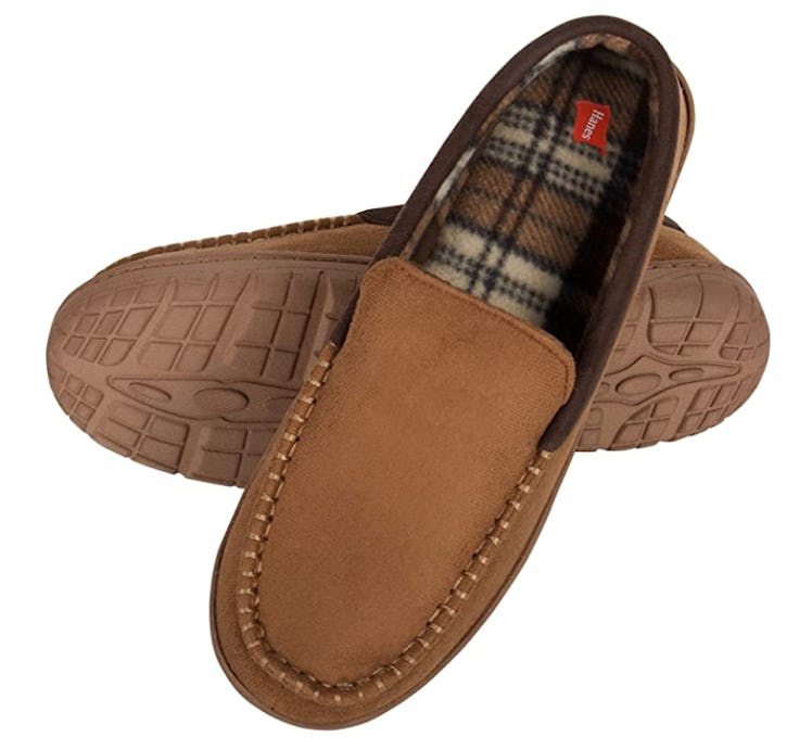 Hanes Men's Fresh IQ Moccasin Slippers