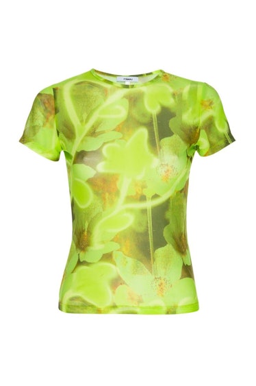 MIAOU yellow floral tee.