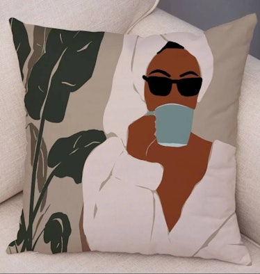 Black-owned Etsy shops sell home decor and pillows.