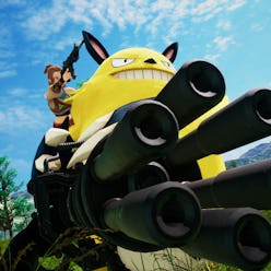 A screenshot from the new 'Palworld' trailer