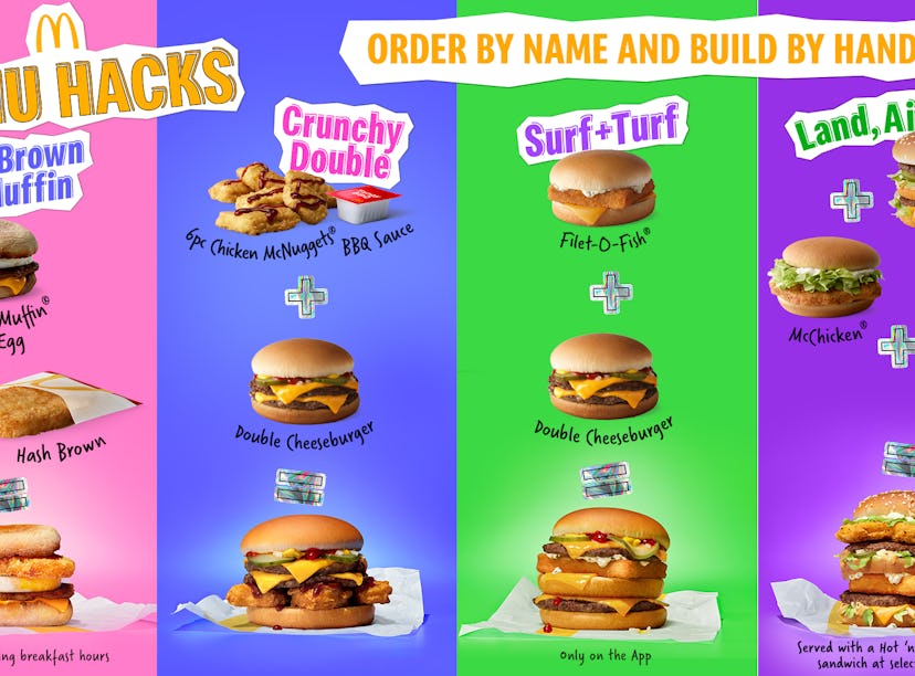 McDonald's secret hack menu includes some wild combos.