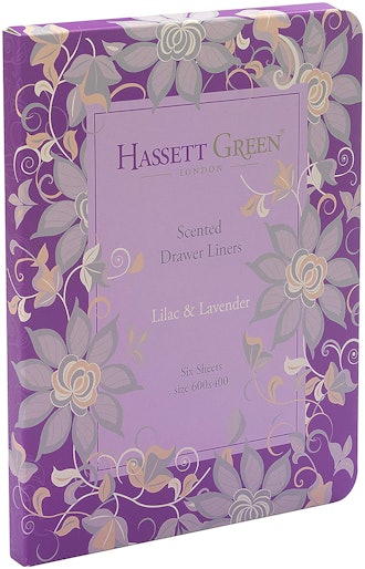 Hassett Green London Lilac & Lavender Scented Drawer Liners (6-Pack)