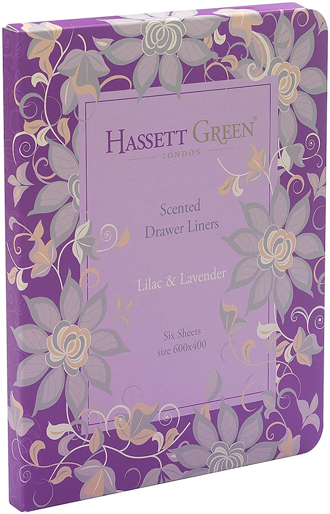 Hassett Green London Lilac & Lavender Scented Drawer Liners (6-Pack)