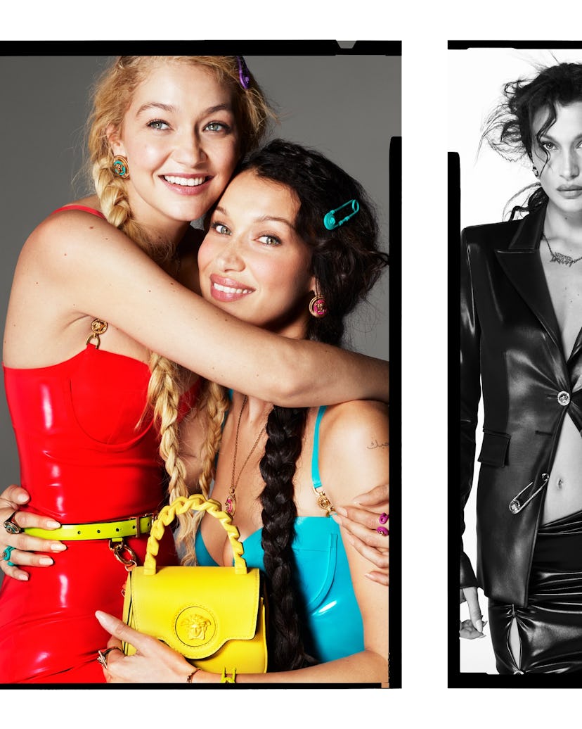 Gigi and Bella for Versace