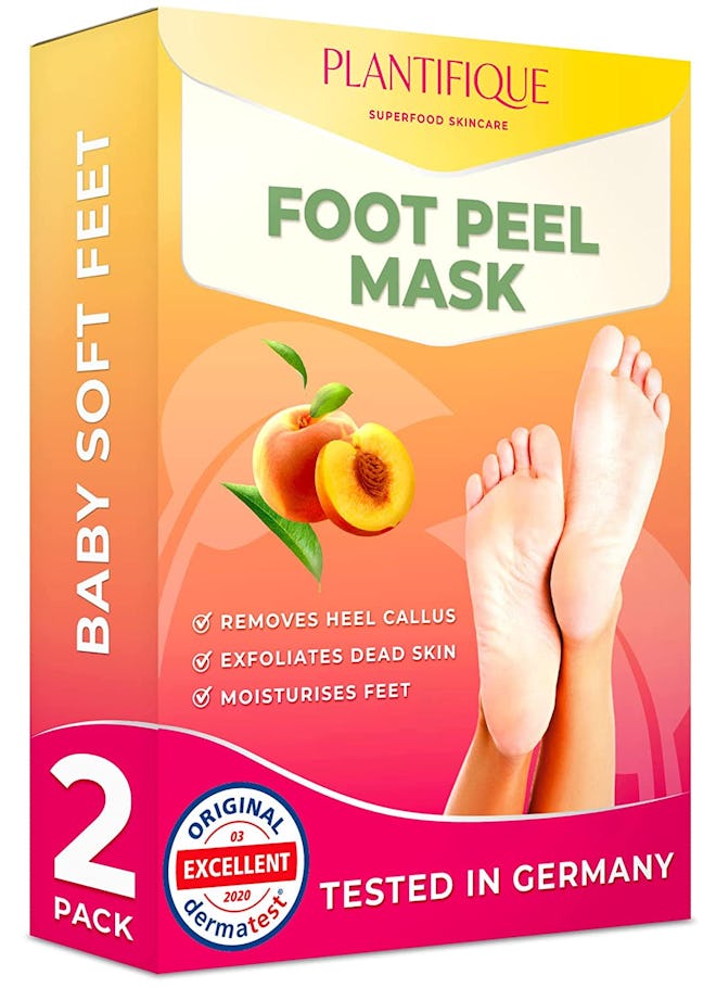 Plantifique Peach Feet Peeling Mask 2 Pack
