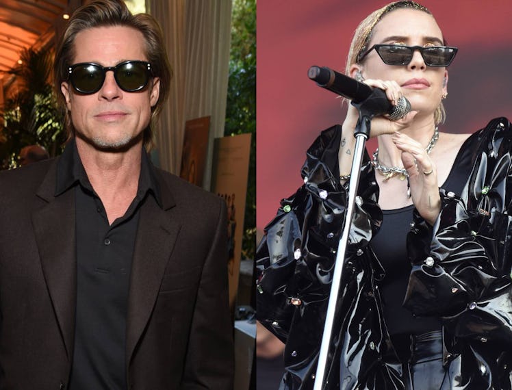 Brad Pitt and Lykke Li