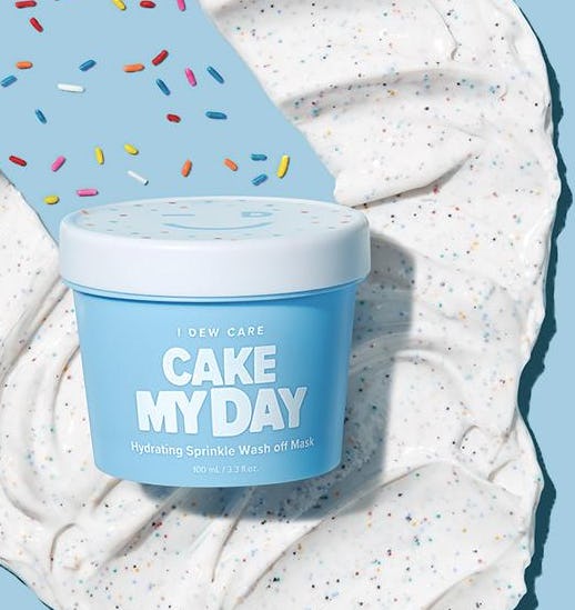 I DEW CARE Cake My Day Hydrating Wash-Off Face Mask
