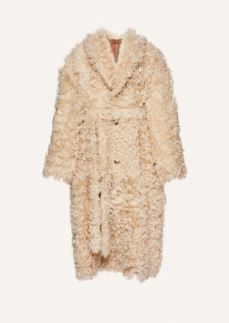 Magda Butrym Reversible Shearling Teddy Coat