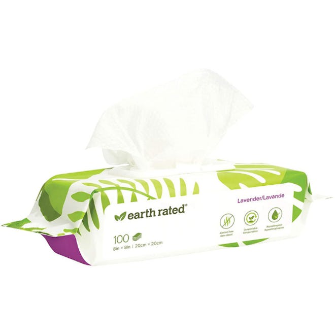 Earth Rated Grooming Pet Wipes