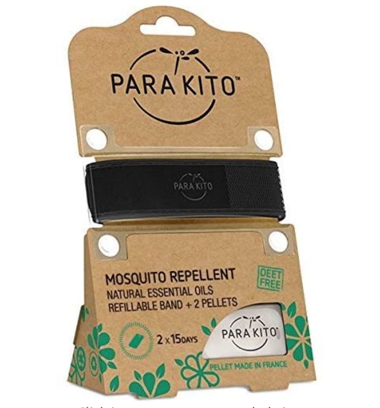 PARA'KITO Mosquito Insect & Bug Repellent Wristband 