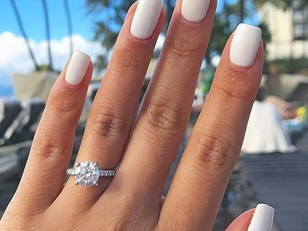 nails for ivory wedding dress We love a natural wedding nail but sometimes that something extra can really create a wow moment! #weddingnails #beautiful #weddinginspiration #bridalboutique #weddingday