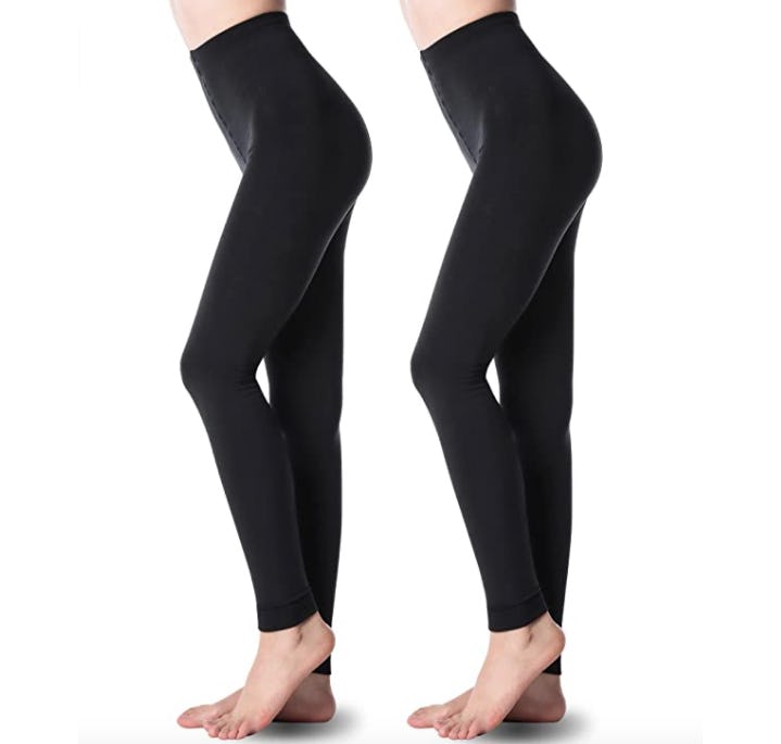 G&amp;Y Fleece Lined Tights (2 Pairs)