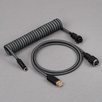 Cable USB-C personalizado hecho a mano de KBDFans