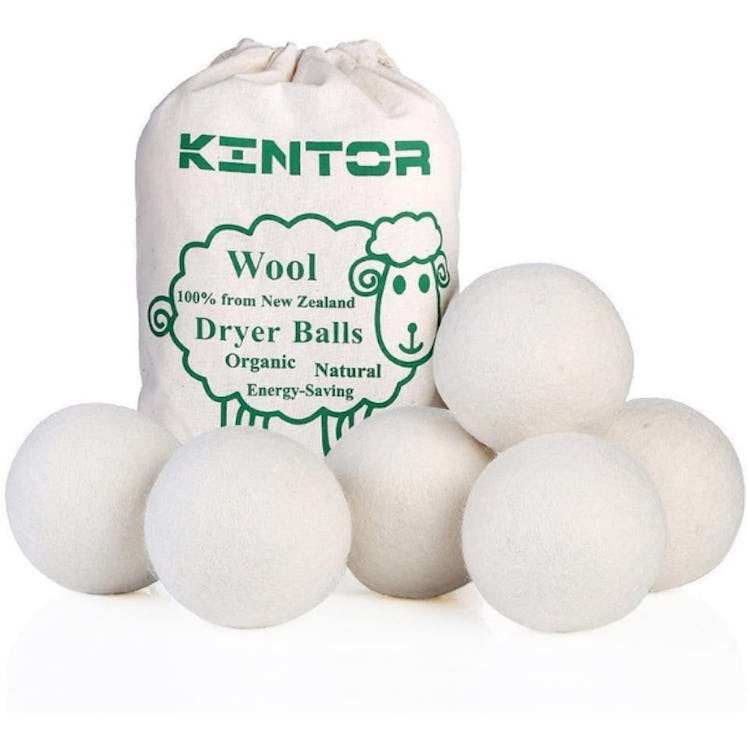 KINTOR Wool Dryer Balls (6 Pack)