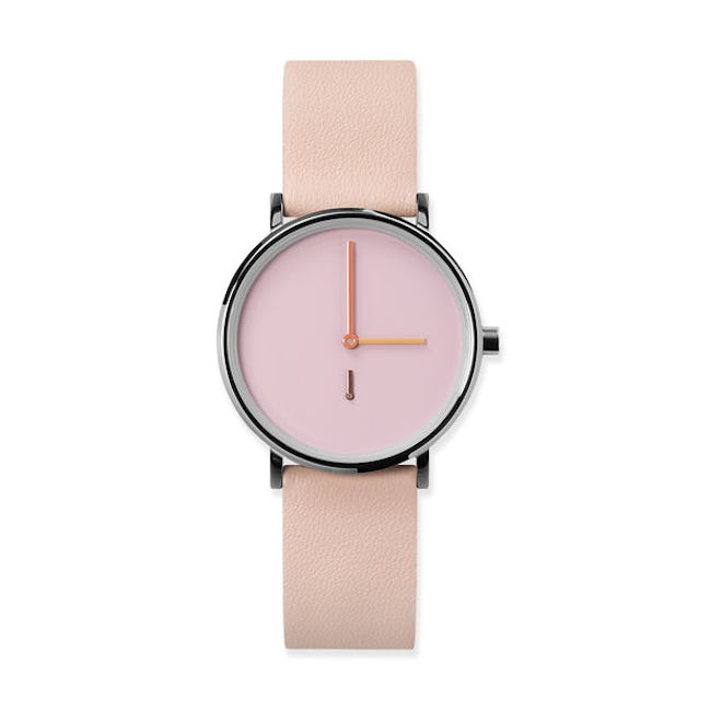 Aark light pink watch.