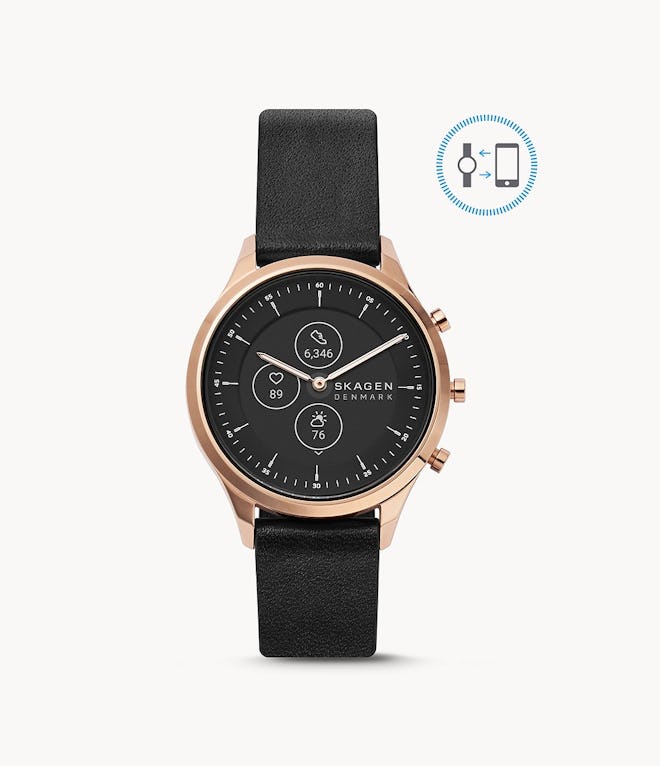 SKAGEN black hybrid smartwatch HR.