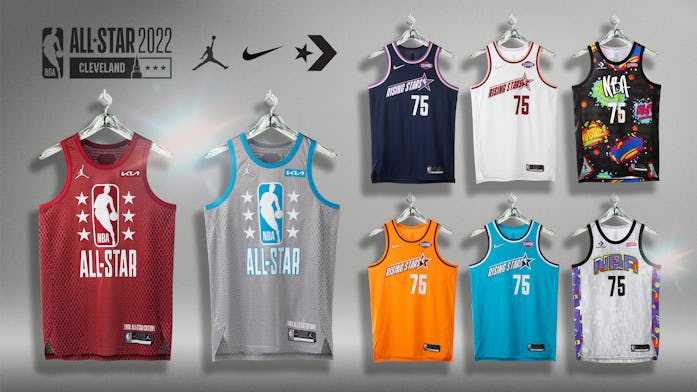 Nike NBA All-Star 2022 uniforms