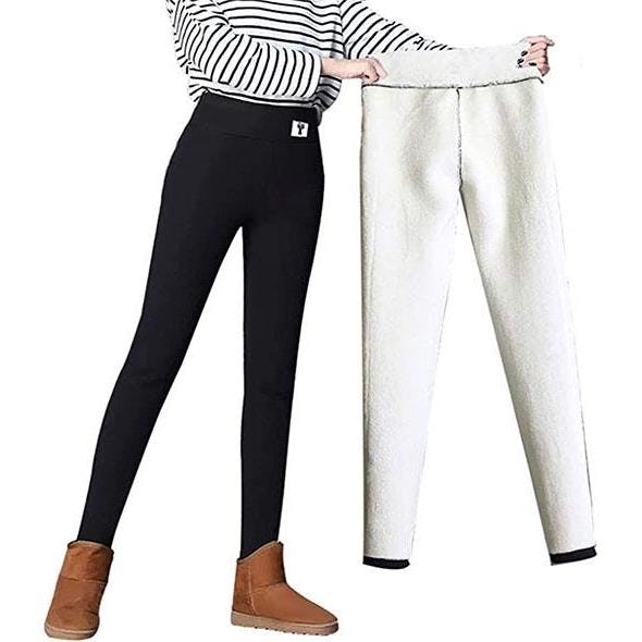 niyokki Warm Sherpa Fleece Lined Leggings