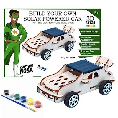 Solar Powered Car makes a great gift for a little kid who has everything