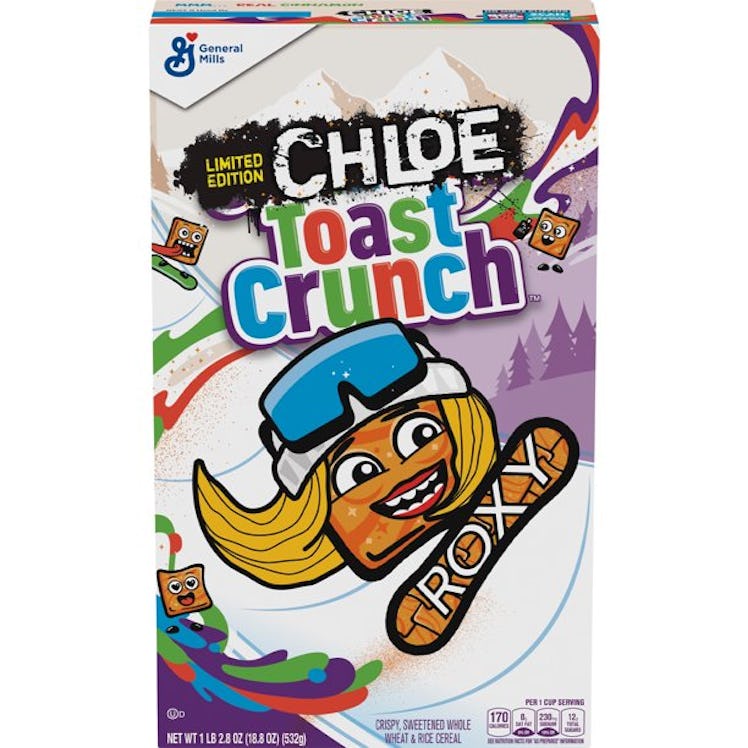 Buy Chloe Kim-themed Cinnamon Toast Crunch.