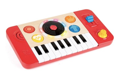 Hape DJ Mix & Spin Studio makes a great gift for the baby who has everything