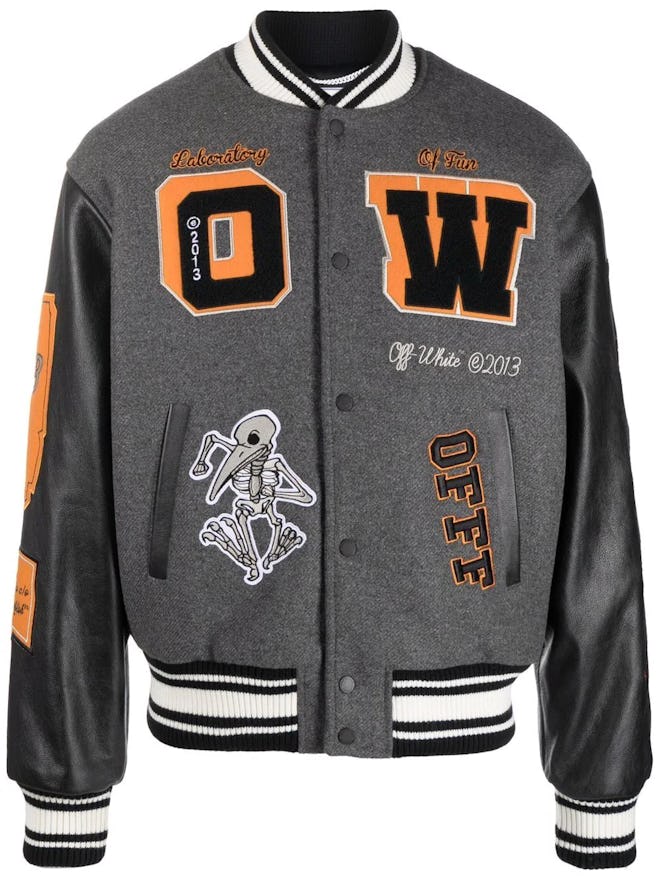 Off-White Varsity Bomber Jacket