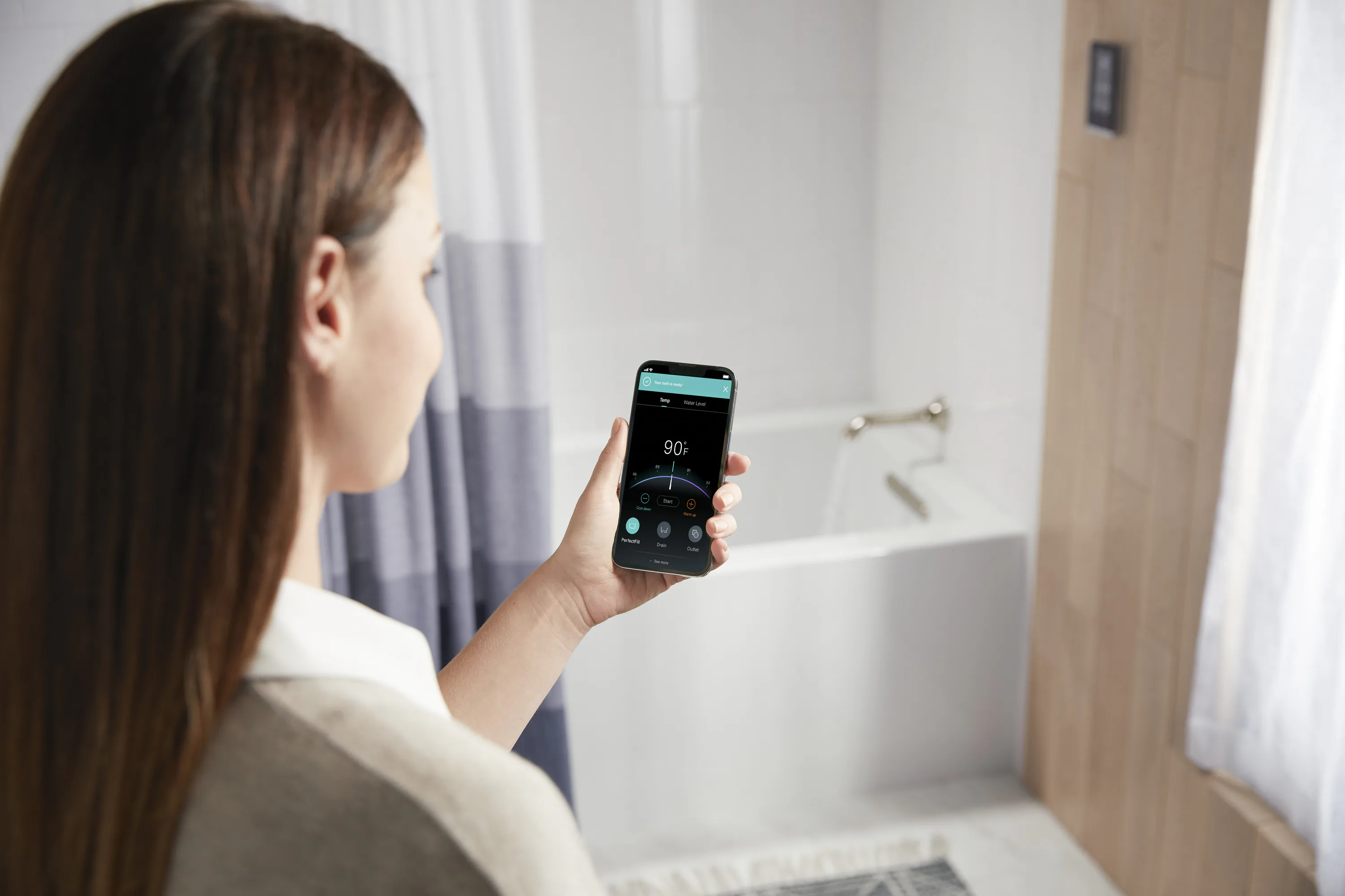 Kohler's smart bathtub magically fills itself using voice commands