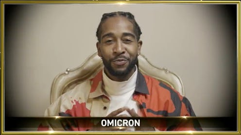 Dick Clark's New Year's Rockin' Eve's name tag for Omarion